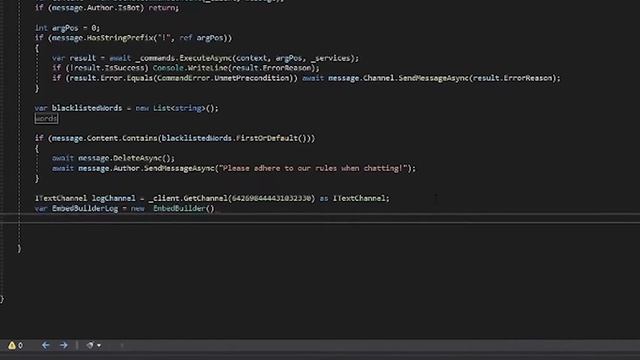 Discord Bot | Profanity Message Filter смотреть онлайн
