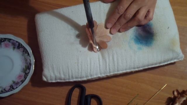 Цветы из шелка. Протея. Часть2. Ольга Канунникова смотреть онлайн