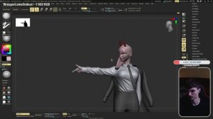 СУМАСШЕДШАЯ ДИНАМИКА ПОЗЫ ПАУЭР и Человека Бензопилы в Zbrush