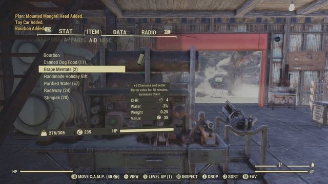 Fallout 76 Chemist perk for x2 gifts...still works after today's patch. смотреть онлайн