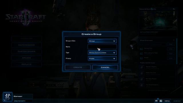 Heart of the Swarm Beta - A look at achivements, Clan creation & menu [HD] смотреть онлайн