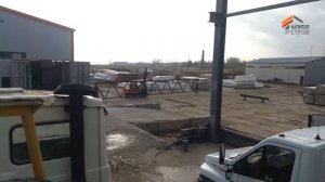 Строительство цеха (17*78 м) по изготовлению металлических конструкций