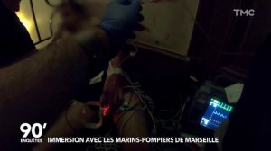 90' Enquetes - Immersion avec les marins-pompiers de Marseille 1-2 TMC 2019