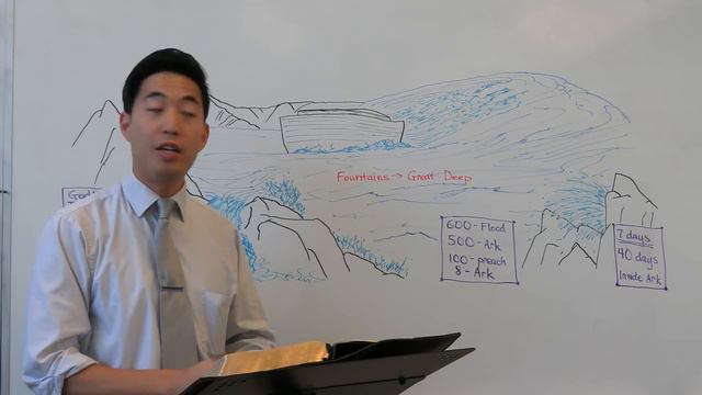Frozen Aqua CRASHES from Outer Space!!! (Genesis 7:5-16) | Dr. Gene Kim