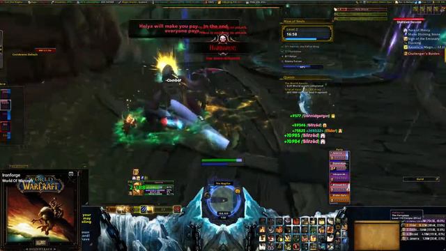 WoW Legion 7.1.5 - 163 - Holy Paladin in Maw of Souls Mythic Keystone 2 смотреть онлайн