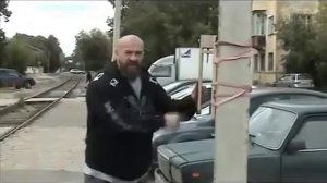 Макивара МБШ. Работа в верхнем секторе. Сергей Бадюк.