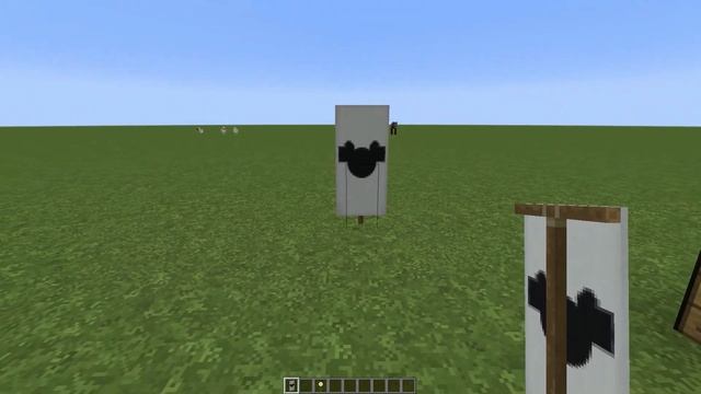 Minecraft Banner tutorial - How to make Mickey Mouse Banners! смотреть онлайн