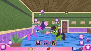 ПОНИ В БОЛЬНИЦЕ # 4. ВИРУС СРАЗИЛ ЧЕРНИКУ! Игра как мультик Pony pet hospital