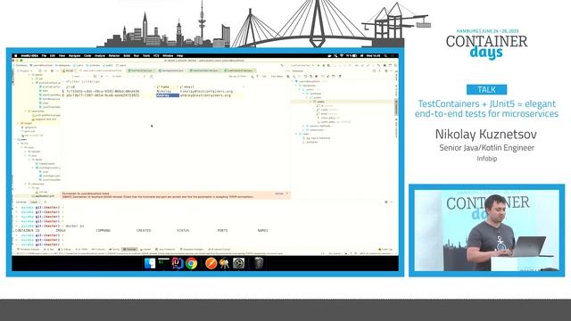TestContainers + JUnit5 = elegant end-to-end tests for microservices - Nikolay Kuznetsov смотреть онлайн