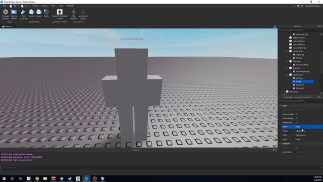 How to make a custom character in Roblox! смотреть онлайн