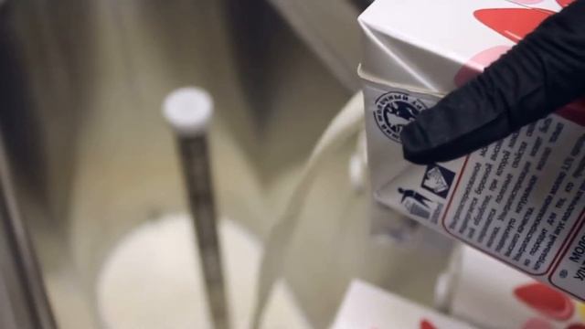 Приготовление базы для мороженого (джелато) смотреть онлайн