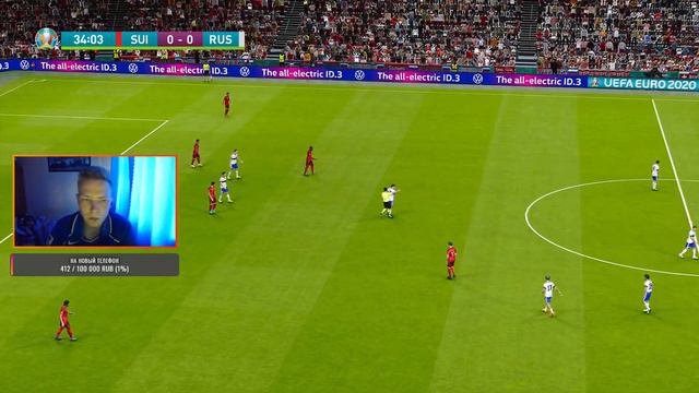 PES 2021 / СБОРНАЯ РОССИИ ВЫИГРАЛА / ЧЕМПИОНАТ ЕВРОПЫ ПО ФУТБОЛУ 2020