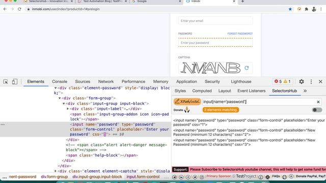cssSelector Tutorial#5 : Learn to write relative cssSelector with Parent.
