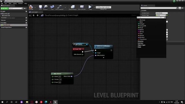 Урок #1 UnrealEngine4 (Смена Дня и Ночи)