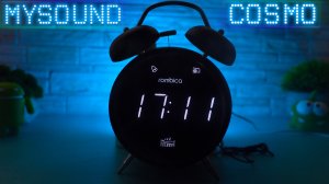 Ретро Будильник из Будущего! Rombica Mysound Cosmo Радио-Часы с Беспроводной Акустикой !