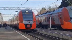 Та же Ласточка ЭС2Г 009, только теперь сообщением Калининград-Пасс. - Светлогорск-2