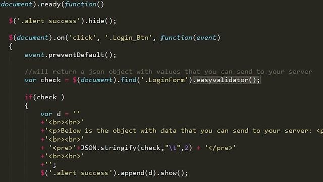 Best Javascript/jQuery User Form Validator  - Code With Mark