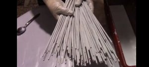 КАК Я КРАШУ В БЕЛЫЙ ЦВЕТ ТРУБОЧКИ