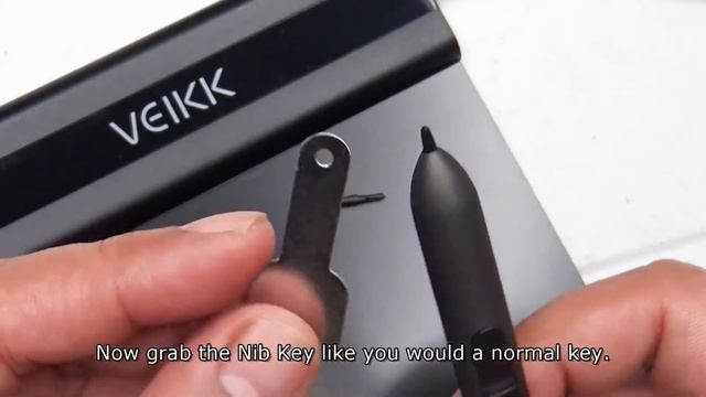 VEIKK S640 Drawing Tablet - How to Replace the Pen Nib | My Art Life