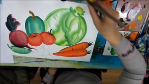 Натюрморт из овощей