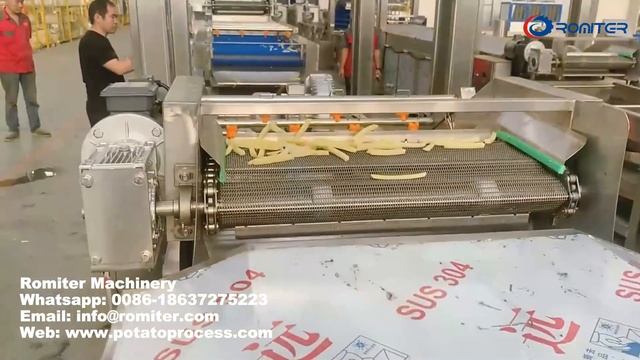 Линия по производству замороженного картофеля фри 500 кг/ч смотреть онлайн