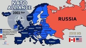 Как Россия «агрессивно приближалась» к границам блока НАТО. 35 лет за 40 секунд