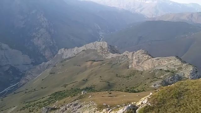 Гора Зинки. Вершина над парадромом Чегем. смотреть онлайн