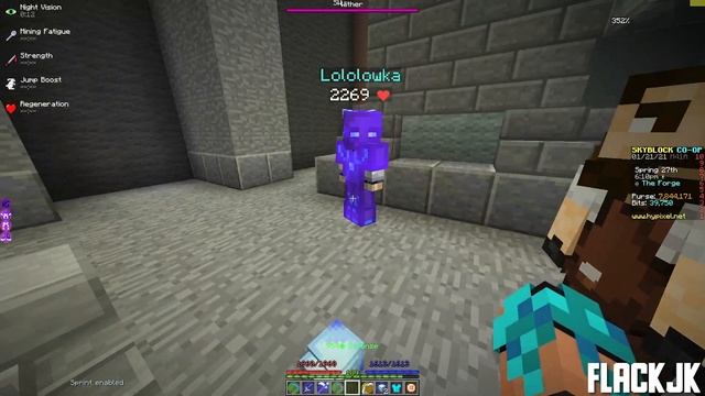 МАЙНКРАФТ, НО НАЙДЕНА ЛУЧШАЯ КИРКА SkyBlock RPG [Остров РПГ] #95 смотреть онлайн