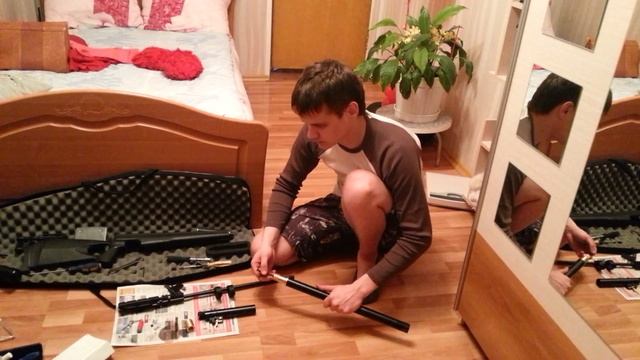 Спуск резервуара для винтовки