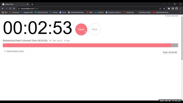 Seattle Redistricting Commission 9.06.22 Meeting смотреть онлайн