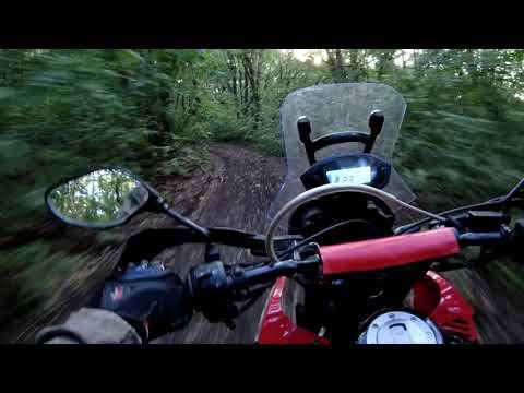 Motoland Dakar 250ST. Через лесочек на гору Юца и обратно. смотреть онлайн