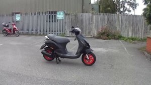 2008 PIAGGIO ZIP 50 4T SCOOTER MOPED 9K MILES GREAT RUNNER NEW MOT & TAX GC NICE