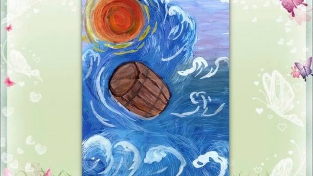 Борцовский ДК выставка рисунков "Я рисую мир!" смотреть онлайн