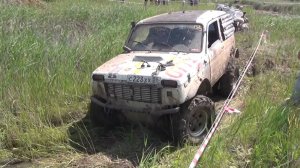 3D NIVA Трофи рейд 4 х 4 Нива на 33 колесах INTERCO TSL Bogger и на 31 Сафари Форвард 500