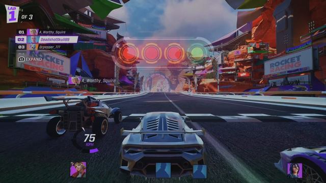 Fortnite Rocket Racing part 2 ft. my new Lamborghini