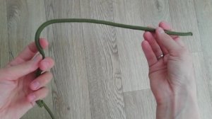 Как легко завязать УЗЕЛ ОДИНАРНАЯ ВОСЬМЁРКА