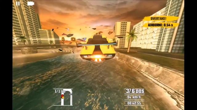 Driver Speedboat Paradise (Ubisoft) : Winning the Palm Beach Speedboat Classic Race (ios Gameplay)