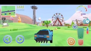 Прохождение Dude theft wars 1 часть!