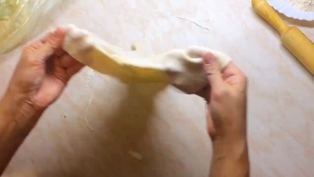 Молдавская вертута. Вытяжное тесто.Рецепт.