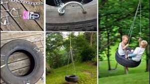 Что сделать из старых покрышек для дачи