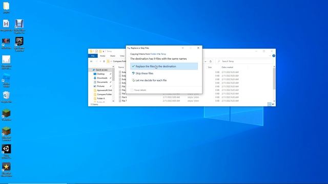 How to Easily Compare Two Folders With Mulyiple Files Without Using any Applications смотреть онлайн