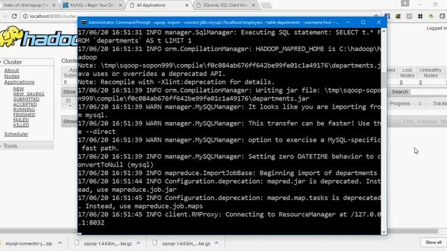 Install Sqoop on Windows. смотреть онлайн