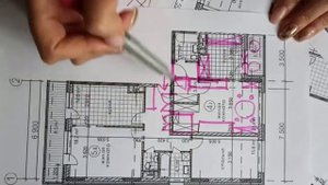 Объединение двух квартир в одну площадью 110 м.кв.  Как сделать правильную планировку.