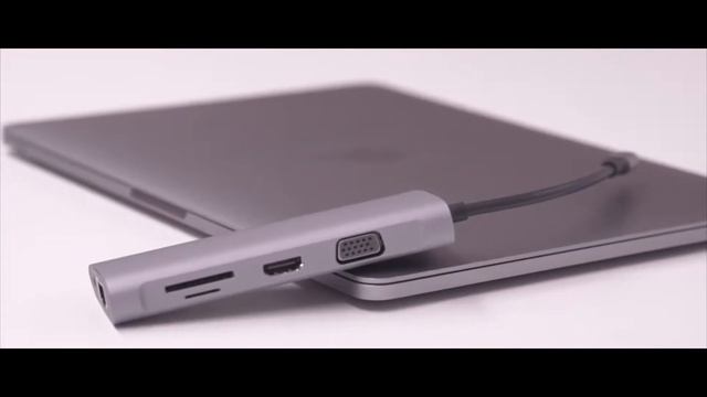 iMounts - Macbook USB-C hub HDMI, VGA, SD, Ethernet, Aux смотреть онлайн