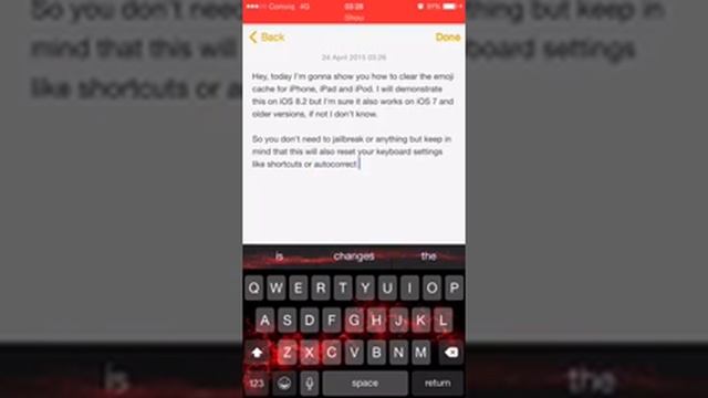 How to clear the recents emoji cache for iOS смотреть онлайн