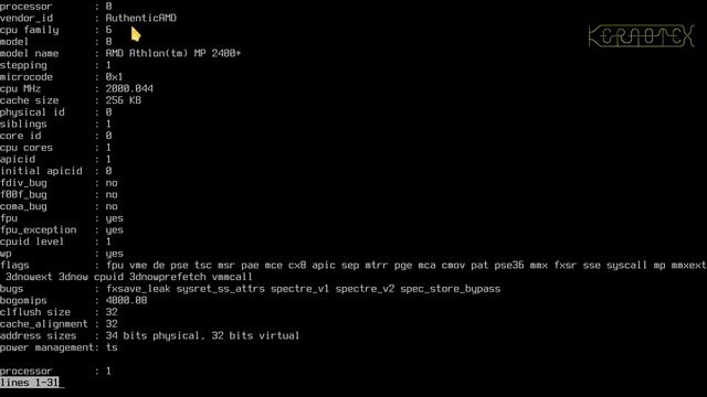Gentoo 32-bit (and 64-bit) Installation: 11 Booting the New Gentoo System смотреть онлайн