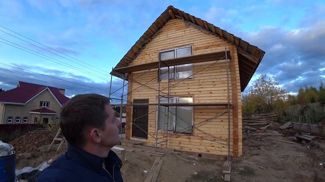 Обзор Бани 6х9 Собрали баню на монтажную пену! #1 смотреть онлайн