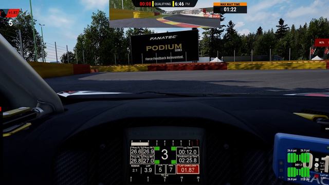 Assetto Corsa Competizione. Public server, SPA 30 minute race + practice and quali. смотреть онлайн