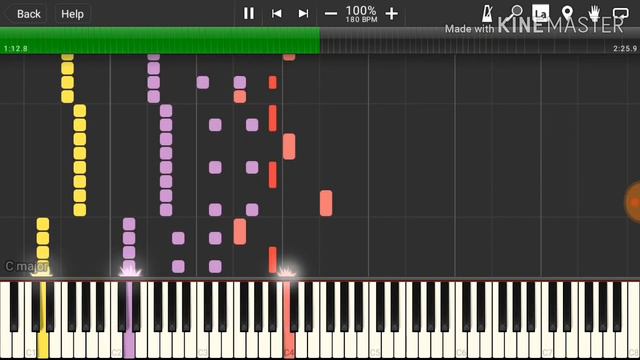 Undertale - Last Goodbye - Piano & Drums - Synthesia смотреть онлайн