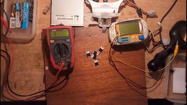 Транзисторы подделка MJE13009 из Китая. смотреть онлайн